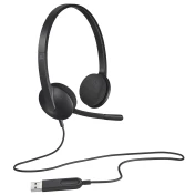 אוזניות USB עם מיקרופון Logitech H540