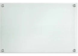 לוח מחיק מגנטי 120*200 זכוכית לבנה