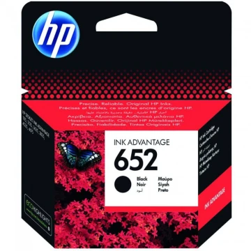 ראש דיו HP 652 מקורי שחור (3835)