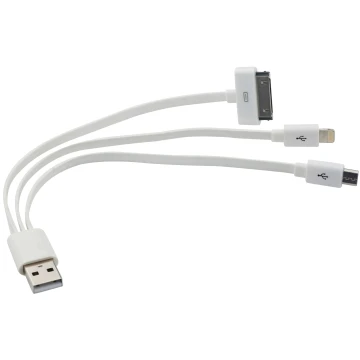 כבל טעינה USB + סט מתאמים