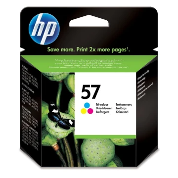 ראש דיו HP 57 מקורי צבעוני