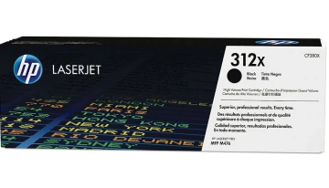 טונר HP 312X CF380X מקורי שחור (476)