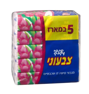 טישיו לילי צבעוני בניילון